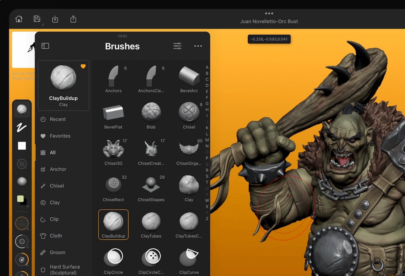 formation zbrush for ipad